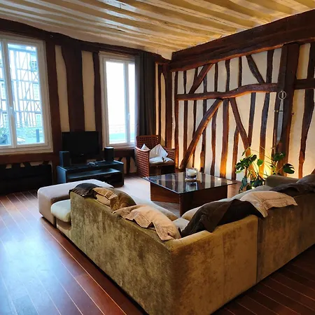 Le Vieux Palais Hypercentre Rouen, Place Vieux Marche - Linge & Menage Inclus *